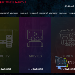 Smarters v4 different layout + PANEL