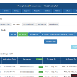 WHMCS Smarters XTREAM UI Codes Activator (Nulled)