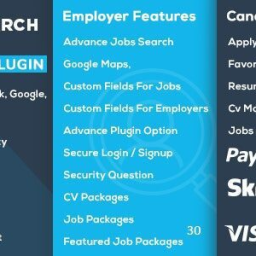 JobSearch  2.8.9 - Job Plugin for  WordPress